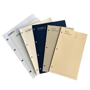 Carnet d'échantillons A4 moderne haut de gamme 2026, organisateur d'échantillons textiles et de rideaux avec graphiques imprimés sur papier d'art - Product Image 1