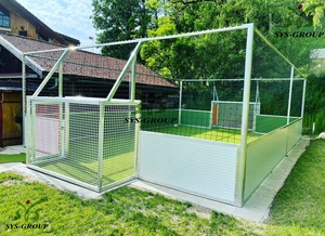 <span class=keywords><strong>Cage</strong></span> <span class=keywords><strong>de</strong></span> Football <span class=keywords><strong>de</strong></span> Rue Personnalisable, Équipement Sportif Complet pour Terrain <span class=keywords><strong>de</strong></span> Football, Système <span class=keywords><strong>de</strong></span> Gazon Artificiel - Product Image 4