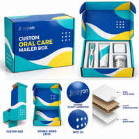 Boîte d'expédition personnalisée en carton ondulé brillant, emballage imprimé pour le commerce électronique et les cadeaux