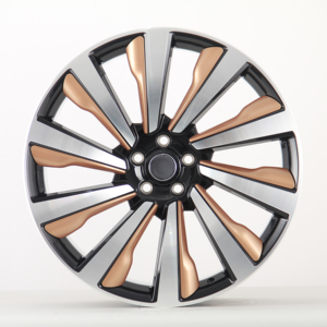 Ruedas forjadas de aluminio con radios de bronce múltiple de 42,5mm y 22/23 pulgadas de alta calidad WHEELSHOME MAONS para el nuevo <span class=keywords><strong>Range</strong></span> <span class=keywords><strong>Rover</strong></span> - Product Image 2
