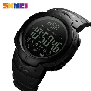 SKEMI 1301 Sport Gentlemen Digital Custom Logo Luxury Watch For Men Watch Silicone Chronograph Wristwatches