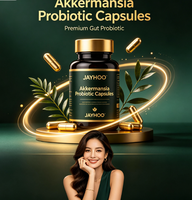 Capsules de probiotiques JAYHOO Akkermansia Muciniphila 5 milliards d'UFC, mélange prébiotique, complément alimentaire pour la santé intestinale