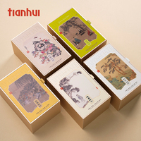 Emballage Tianhui boîte de papier de luxe écologique personnalisée avec bidon pour le thé en vrac coffret cadeau