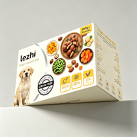 Scatola di Cartone Economica per Alimenti per Animali Domestici con Striscia a Strappo, Stampa Personalizzata del Logo, Scatola in Cartone per Cibo per Cani