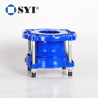 Adaptateur de bride flexible universel compact en fonte ductile EN 14525 ISO 2531 EN 545 EN598