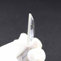 Optical BK7 Glass Plano Convex Lens with Anti-Reflective Coating ISO9001 Certified for Medical Use