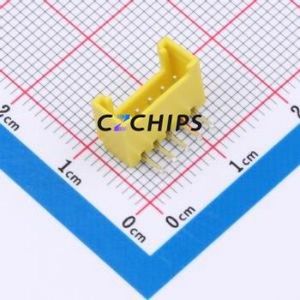 BX-HY2.0-5PWZ-Y Wire-to-Board Pin Header Bent Lead Through Hole,P=2mm Connector 1x5P 2mm Right Angle Insert HY - Product Image 1