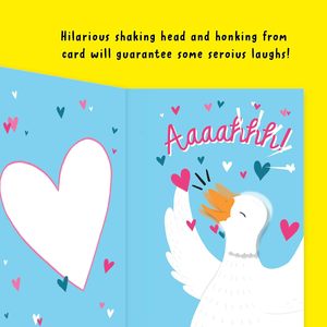 Carte de blague amusante pour la Saint-Valentin et les anniversaires, avec effets sonores et de mouvement - 22x15cm - Product Image 5