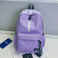 Mochila Escolar de Lona Ligera de Gran Capacidad, Diseño Abierto con Paneles, Impermeable, Multifuncional, con Marco Externo para Estudiantes