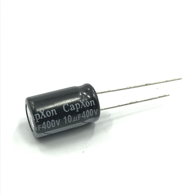400v 10uF Aluminum Electrolytic Capacitor 6.8UF/2.2/4.7/10/22/33/47/68/120UF/150UF/470UF Electrolyte Capacitor in STOCK