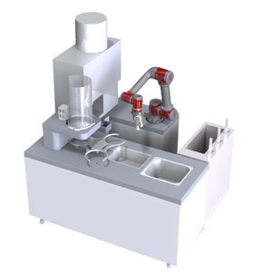 Brazo Robótico Inteligente para Preparar Fideos para Restaurantes, Máquina para Cocinar Fideos de Alta Potencia de 7500 W con Capacidad de Tolva de 10 kg - Product Image 4
