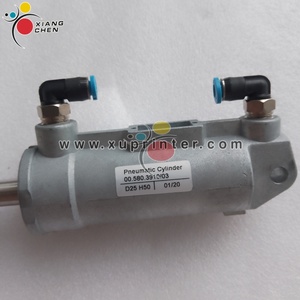 WD Imported 00.580.3910 Cylinder for SM74 PM74 CD74 XL75 SM102 SM52 PM52 D25 H50 Water <b>Roller</b> Cylinder 00.580.3910/03 - Product Image 3