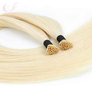 Extensioni per capelli umani con cheratina, a doppia trama, cuticole allineate, marrone scuro, con punta a I/<span class=keywords><strong>U</strong></span>/K/piatta - Product Image 5