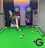 Mesin Dart Elektronik Dartsbeat DBS-100 Profesional 43" Layar Sentuh dengan Tip Lunak dan Berbagai Mode Permainan untuk Bar/KTV/Klub