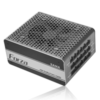 SAMA-fuente de alimentación recta 80 plus platinum, suministro de energía atx de alta eficiencia, alta gama psu, 1200w