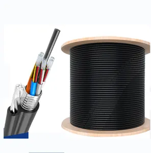1-288 Core efisien jaringan telekomunikasi sempurna tabung pusat kabel serat optik Gytc8s