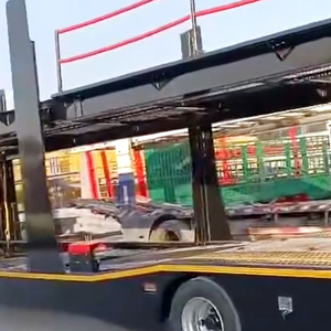 Semirremolque de Plataforma Plana Resistente de 40 pies para Transporte de Contenedores, Transporte de Carga Transfronteriza en África, Logística Portuaria y Servicio de Entrega - Product Image 5