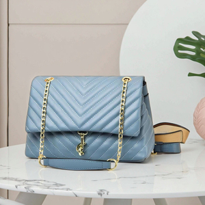 Borse Classiche di Lusso per Signore, Famosa Borsa Femminile in <span class=keywords><strong>Cinque</strong></span> Colori, Nuova in Pelle PU con Chiusura a Cerniera, Alta Qualità e Design alla Moda - Product Image 5