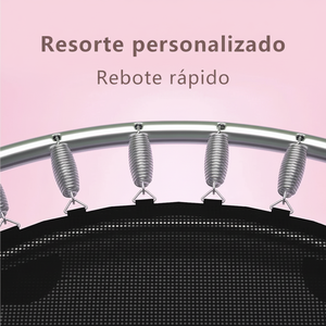 150cm trampolino rosa per bambini bambini peluche giocattoli e regali - Product Image 1