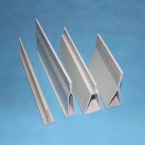Triangular Beam for Pig Farrowing <b>Pen</b> Smooth Bracket PULTRUSION Floor Support Beam Hot Sale Fiberglass Reinforced Plastic - Product Image 2