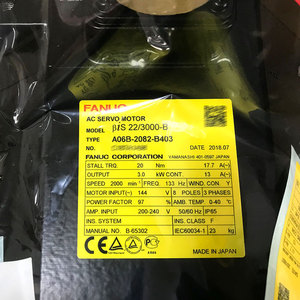A06B-2082-B403 Bis 22/3000-B เครื่อง CNC ใหม่ มอเตอร์เซอร์โว FANUC AC ของแท้ - Product Image 2