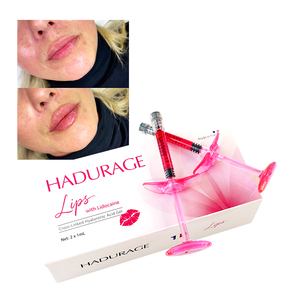 Relleno Labial Hadurage 2*1ml - Inyección Profesional <span class=keywords><strong>de</strong></span> Ácido Hialurónico para <span class=keywords><strong>Labios</strong></span> Voluminosos y Rojos - Product Image 4