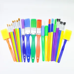 25 PCS Art Brush Sets Künstler sortiert Künstler Malpin sel Set für Kinder Kid Drawing