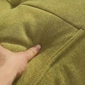 أريكة عصرية معنقشة بدون ذراع موفرة للمساحة أريكة مربعة وحدات أرائك أرضية كسولة لغرفة المعيشة والمكتب وغرفة النوم - Product Image 4