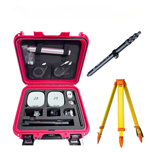 อัลฟ่า 40 เลเซอร์ RTK รุ่นนานาชาติ กล้องคู่ GNSS RTK ชุดฐานและชุดอุปกรณ์ครบชุด IP67 อุณหภูมิใช้งาน -30 องศาเซลเซียสถึง +70 องศาเซลเซียส - Product Image 1
