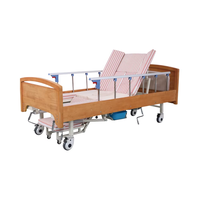 Lit de soins infirmiers multifonctionnel manuel LC-ZQ1 lit d'hôpital multifonctionnel rééducation aux soins intensifs pour la maison et les milieux médicaux