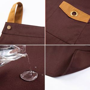 Vêtements de travail pour le personnel de ménage d'hôtel, résistants à la chaleur, pour les femmes de chambre, tablier de jardinage imperméable, uniforme de chef - Product Image 2