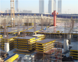 Losa eficiente Trabajo de hormigón H20 Viga Sistema de columna de madera Encofrado de mesa para <span class=keywords><strong>construcción</strong></span> de oficinas - Product Image 3