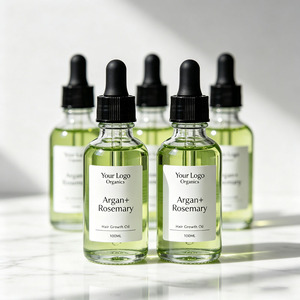 Argan Rosemary Hair Growth Oil Natural Anti Hair Loss Thinning Hair Scalp Treatment Serum - Product Image 3