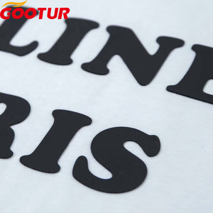 Etichetta personalizzata 3D in rilievo in gomma goffrata etichetta di trasferimento termico in Silicone etichetta di abbigliamento con Logo serigrafia - Product Image 3