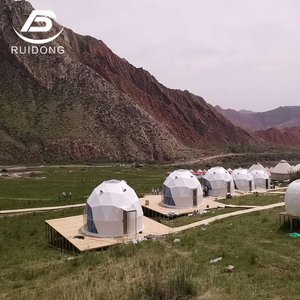 Tenda <span class=keywords><strong>Glamping</strong></span> di Lusso per Esterni Casa Resort Tenda Geodetica a Cupola in Vendita - Product Image 2