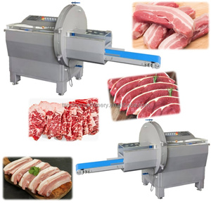 Peru callao cắt hoàn toàn tự động đông lạnh ngang thịt Slicer thịt cắt bàn tươi thịt Slicer ham thịt xông khói lát gà - Product Image 1