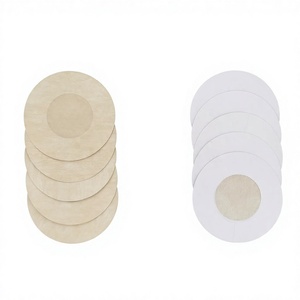HOORAY Disposable Spandex/Cotton Nipple Satin Cloth Nipple <strong>Sticker</strong> Anti-Glare Adhesive <strong>Boob</strong> <strong>Sticker</strong> Anti-Bump Chest <strong>Stickers</strong> - Product Image 3