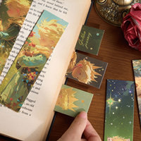 30 marque-pages par boîte, série Gentle Universe, illustrations de personnages créatifs pour la lecture des étudiants