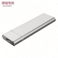 Портативный внешний SSD-накопитель USB 3.0 высокой скорости 80-160 ГБ с аналоговым дисплеем, водонепроницаемый (3 бар), в акриловом корпусе для ноутбука