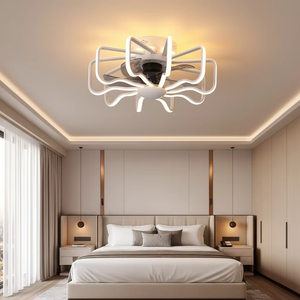 Ventilador de Techo Inteligente Ultra Silencioso (<30dB) para Dormitorio Principal, Diseño de Metal de 5 Aspas, Flujo de Aire Reversible, 6 Velocidades y Luz Regulable - Product Image 2