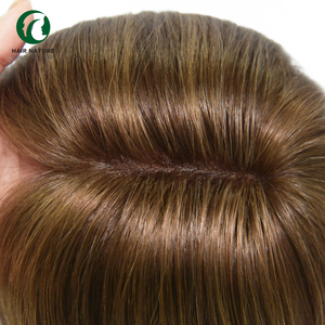 Perruque en <span class=keywords><strong>cheveux</strong></span> humains vierges Remy européens de 6 pouces, modèle Stock EW73, pour femmes, avec dentelle frontale et dessus mono, qualité supérieure - Product Image 4