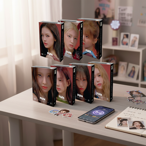 K-Pop Izna Stickers' 1st NFC_Nemo Ver. Mini álbum incluye tarjeta manual y Mini póster cubierta de publicación electrónica - Product Image 3