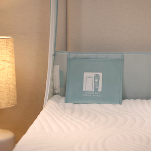 Moustiquaire de forme carrée réglable écologique pour lit de bébé, pour un sommeil confortable et sûr pour bébé - Product Image 3
