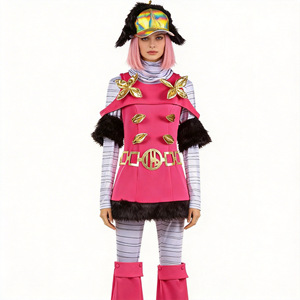 Costume de cosplay Het Panz pour femmes adultes, costume de scène pour Halloween avec étiquette - Product Image 1