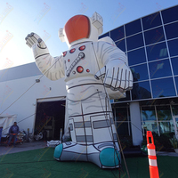 Costume d'astronaute gonflable géant Zhenmei pour la décoration de scène, décoration gonflable d'astronaute