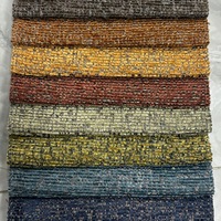 Coussin de canapé en tissu chenille tricoté à poils longs, texture vintage ; 100 % polyester, résistant à l'abrasion, poids lourd, directement de l'usine