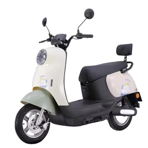 El Mejor Scooter Eléctrico de 2 Ruedas y 48V, con Canasta, Rápido, 350W, de Tubo de Acero, Nuevo Estilo, Entrega Rápida - Product Image 4