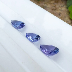 Pierre précieuse en vrac de qualité AAA de forme poire 5x3mm - 8x6mm, couleur moyenne, <span class=keywords><strong>prix</strong></span> de gros pour les acheteurs, fournisseur de pierres, <span class=keywords><strong>Tanzanite</strong></span> naturelle - Product Image 3