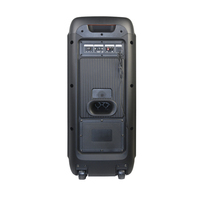 TEMEISHENG TMS-818 Nouvelle enceinte portable Bluetooth sans fil 80W de grande puissance avec chariot Hi-Fi