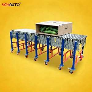Nastro Trasportatore Flessibile Estensibile Motorizzato per la Movimentazione di Verdure: Peperoni, Cetrioli, Melanzane, Carico su Camion - Product Image 1